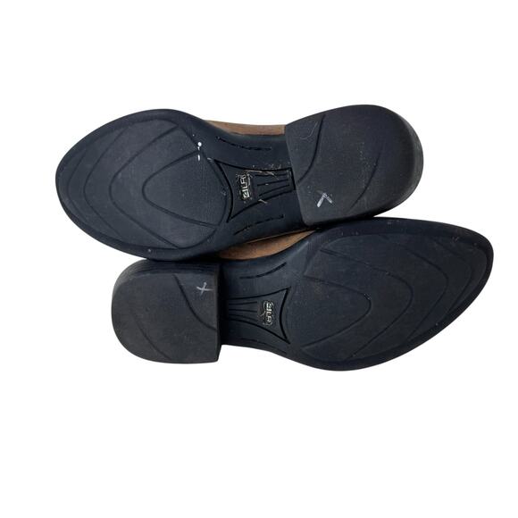 Ariat 4LR Heritage Western Boot Unisex Kid's US 1 Borwn Suede‎ Leather Mid Calf - Picture 7 of 10